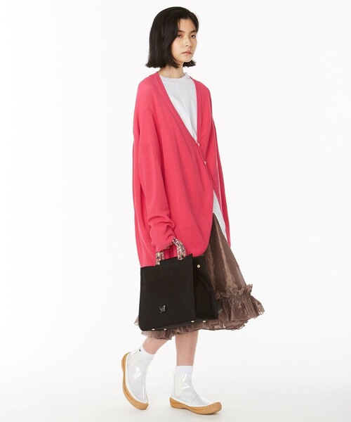 ANEVER（アンエバー）の「【MIMOSA】スモール トート（トートバッグ・レディース・ホワイト系/ブラック系・F）」の15枚目の写真