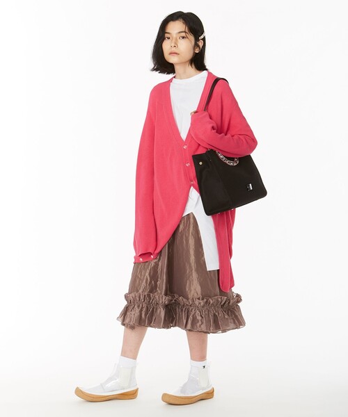 ANEVER（アンエバー）の「【MIMOSA】スモール トート（トートバッグ・レディース・ホワイト系/ブラック系・F）」の10枚目の写真