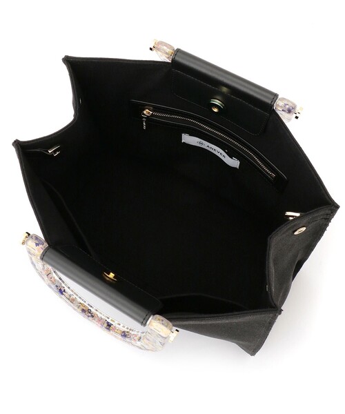 ANEVER（アンエバー）の「【MIMOSA】スモール トート（トートバッグ・レディース・ホワイト系/ブラック系・F）」の6枚目の写真