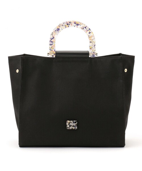 ANEVER（アンエバー）の「【MIMOSA】スモール トート（トートバッグ・レディース・ホワイト系/ブラック系・F）」の4枚目の写真