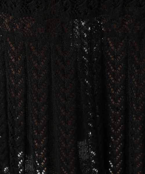 LOWRYS FARM（ローリーズファーム）の「アサコンスカシマーメイドスカート　949419（スカート・レディース・アイボリー/ブラック/ブラウン・FREE）」の15枚目の写真