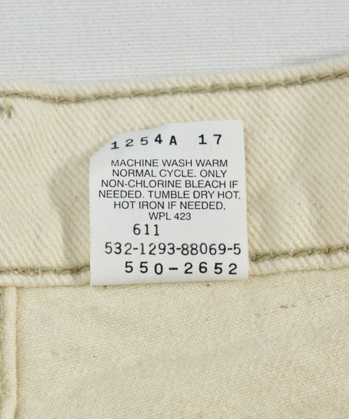 Levi's(リーバイス)の「【ヴィンテージ古着】90's Levi's/リーバイス '550' デニムパンツ USA製(デニムパンツ・メンズ・アイボリー・36inch)」の3枚目の写真