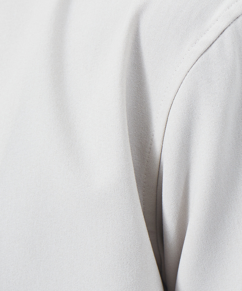 ABAHOUSE（アバハウス）の「ウールライク Vネック シャツ（シャツ/ブラウス・メンズ・ホワイト/ダークブラウン/グリーン/グレイッシュベージュ・44/46/48）」の20枚目の写真