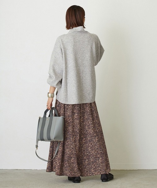 NICOLE white（ニコルホワイト）の「柄フレアワイドパンツ（その他パンツ・レディース・ベージュ系その他/ブラウン系その他・FREE）」の17枚目の写真