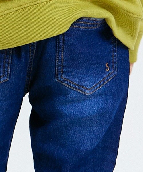 SUNDAYS SUN（サンデイズ サン）の「やわらかスリム ニットデニムパンツ（デニムパンツ・キッズ・ネイビー/ブルー・130/110/100/150/80/120/140/90）」の8枚目の写真