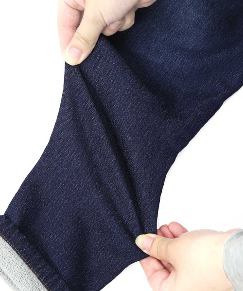 SUNDAYS SUN（サンデイズ サン）の「やわらかスリム ニットデニムパンツ（デニムパンツ・キッズ・ネイビー/ブルー・130/110/100/150/80/120/140/90）」の9枚目の写真