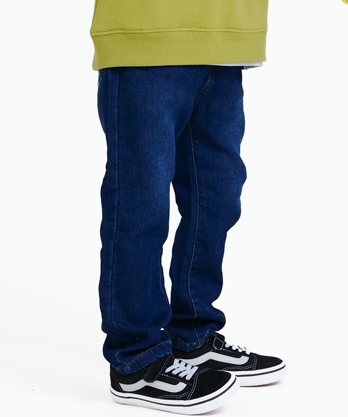 SUNDAYS SUN（サンデイズ サン）の「やわらかスリム ニットデニムパンツ（デニムパンツ・キッズ・ネイビー/ブルー・130/110/100/150/80/120/140/90）」の12枚目の写真