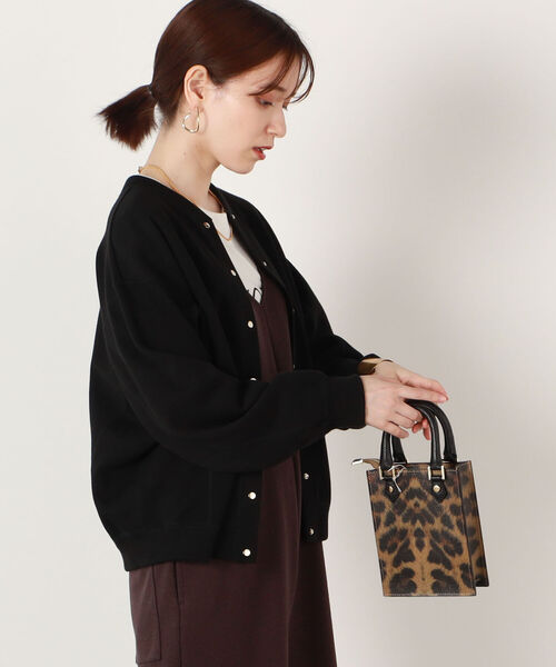 NOLLEY’S(ノーリーズ)の「◇【WEB限定】リブダブルフェイスブルゾン(カーディガン/ボレロ・レディース・オフホワイト/ブラック/オリーブ/ピンク・38)」の21枚目の写真