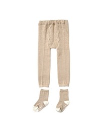 Hoppetta（ホッペッタ）の「Hoppettaオーガニックコットン　レギンス＆ソックスセット（レギンス/スパッツ）」