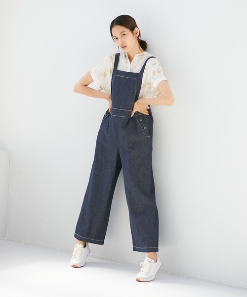 Rewde(ルゥデ)の「【TV着用】マーブルプリントスキッパーシャツ(1R13-08150)(シャツ/ブラウス・レディース・ベージュ/グレー/ピンク・M)」の9枚目の写真