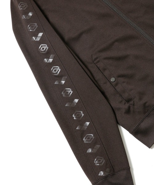 NANO universe（ナノユニバース）の「MC別注 ARENA トラックジャケット（ブルゾン・メンズ・ブラック/ブラウン・L/S/XL/M）」の12枚目の写真