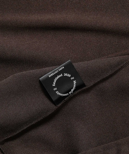 NANO universe（ナノユニバース）の「MC別注 ARENA トラックジャケット（ブルゾン・メンズ・ブラック/ブラウン・L/S/XL/M）」の16枚目の写真