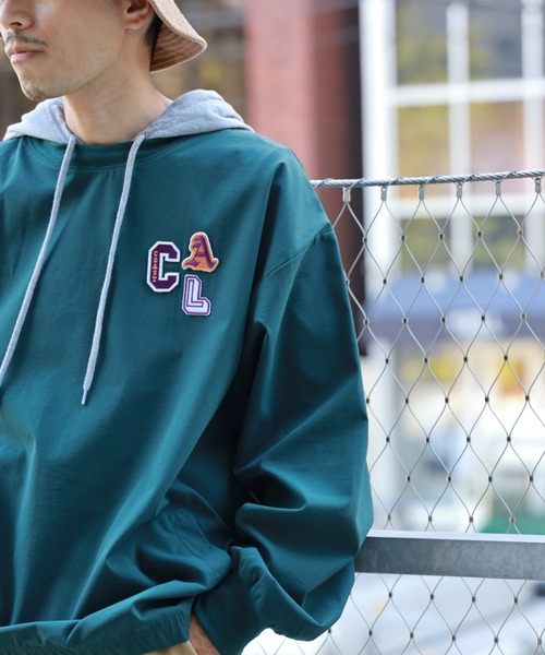 BACK NUMBER（バックナンバー）の「【BACK NUMBER】フェイクレイヤードパーカー（パーカー・メンズ・グレー/グリーン/ネイビー・XL/L/M）」の2枚目の写真