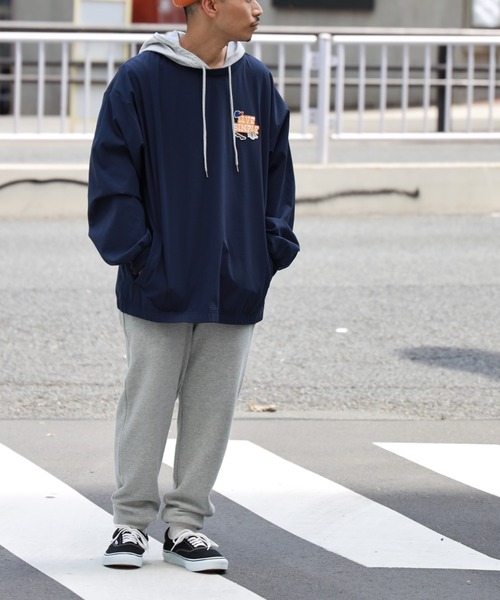 BACK NUMBER（バックナンバー）の「【BACK NUMBER】フェイクレイヤードパーカー（パーカー・メンズ・グレー/グリーン/ネイビー・XL/L/M）」の16枚目の写真