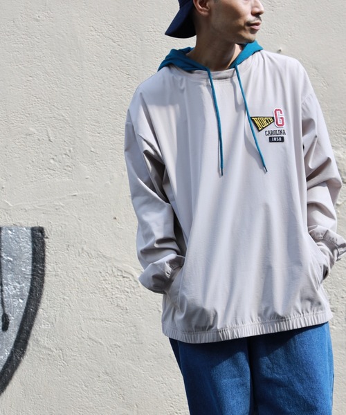 BACK NUMBER（バックナンバー）の「【BACK NUMBER】フェイクレイヤードパーカー（パーカー・メンズ・グレー/グリーン/ネイビー・XL/L/M）」の7枚目の写真