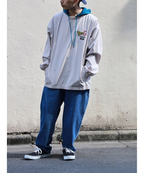 BACK NUMBER（バックナンバー）の「【BACK NUMBER】フェイクレイヤードパーカー（パーカー・メンズ・グレー/グリーン/ネイビー・XL/L/M）」の9枚目の写真