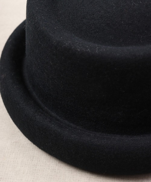 Sense of Grace（センスオブグレース）の「PIERRE HAT トーク風　フェルトハット（ハット・レディース・チャコールグレー/ダークカーキ/ブラック/ベージュ/ワイン/ダークブラウン/アイボリー・FREE）」の13枚目の写真