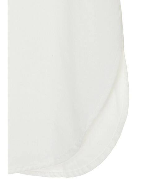 GARAGE OF GOOD CLOTHING（ガレージオブグッドクロージング）の「綿レーヨンギャザーチュニックブラウス＊（シャツ/ブラウス・レディース・ホワイト・FREE）」の11枚目の写真