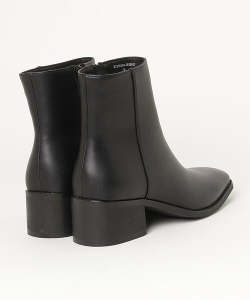 WEGO(ウィゴー)の「WEGO/SQUARE TOE HEEL BOOTS(ブーツ・メンズ・ブラック・MEDIUM/LARGE)」の5枚目の写真