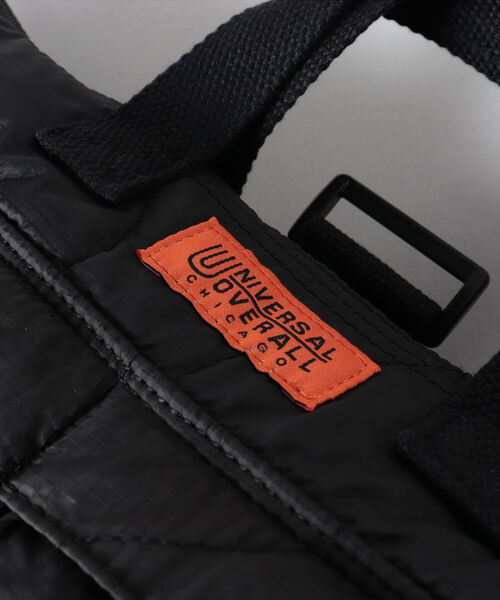 UNIVERSAL OVERALL（ユニバーサルオーバーオール）の「【UNIVERSAL OVERALL】3WAY キルティングヘルメットバッグ#UVO-109（ショルダーバッグ・メンズ・オリーブ/ブラック・FREE）」の11枚目の写真