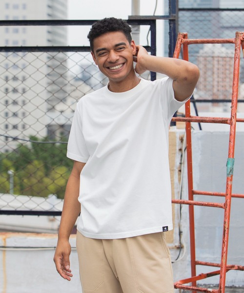 le coq sportif(ルコックスポルティフ)の「N.N.C-SHIRT(ニューノーマルコンフォート)ショートスリーブシャツ(Tシャツ/カットソー・メンズ・ブラック/ホワイト/ネイビー・XXL/S/XL/M/L)」の2枚目の写真