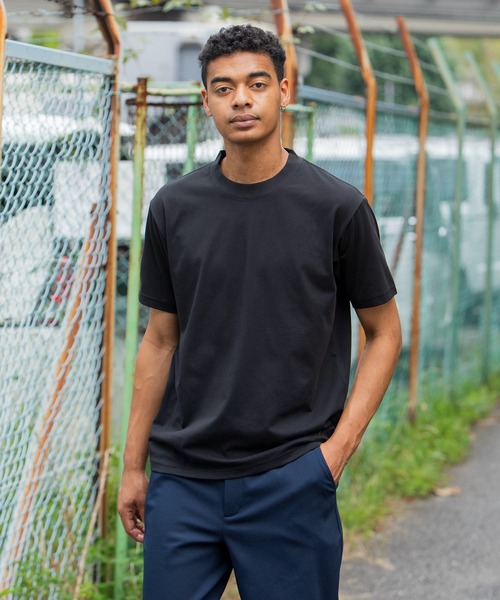 le coq sportif(ルコックスポルティフ)の「N.N.C-SHIRT(ニューノーマルコンフォート)ショートスリーブシャツ(Tシャツ/カットソー・メンズ・ブラック/ホワイト/ネイビー・XXL/S/XL/M/L)」の1枚目の写真