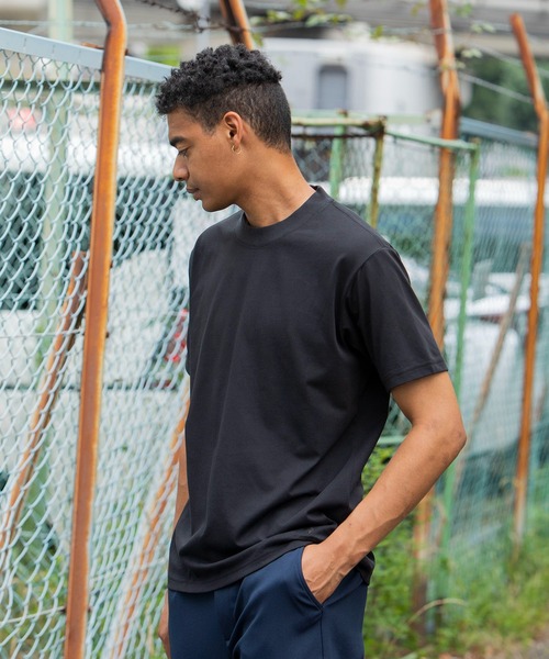 le coq sportif(ルコックスポルティフ)の「N.N.C-SHIRT(ニューノーマルコンフォート)ショートスリーブシャツ(Tシャツ/カットソー・メンズ・ブラック/ホワイト/ネイビー・XXL/S/XL/M/L)」の9枚目の写真