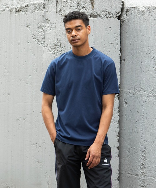 le coq sportif(ルコックスポルティフ)の「N.N.C-SHIRT(ニューノーマルコンフォート)ショートスリーブシャツ(Tシャツ/カットソー・メンズ・ブラック/ホワイト/ネイビー・XXL/S/XL/M/L)」の13枚目の写真
