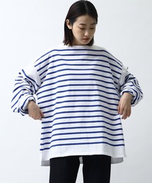 MONT KEMMEL | 【 MONT KEMMEL / モンケメル 】 バスク シャツボーダー ロングスリーブTシャツ / BASQUE SHIRTS(Tシャツ/カットソー)
