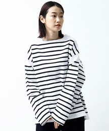 【 MONT KEMMEL / モンケメル 】 バスク シャツボーダー ロングスリーブTシャツ / BASQUE SHIRTS