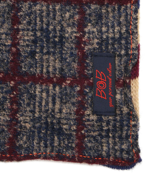 BOB（ボブ）の「BOB/ボブ/BIG VAR 123（マフラー・メンズ・オレンジ・FREE）」の4枚目の写真