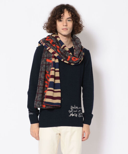 BOB（ボブ）の「BOB/ボブ/BIG VAR 123（マフラー・メンズ・オレンジ・FREE）」の6枚目の写真