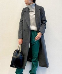 journal standard L'essage | スーパー100sラムウールチェスターコート◆(その他アウター)