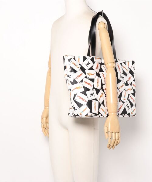 KINGZ（キングズ）の「「PLAYBOY x KINGZ」コラボレーション トートバッグ（トートバッグ・メンズ・ブラック・FREE）」の5枚目の写真