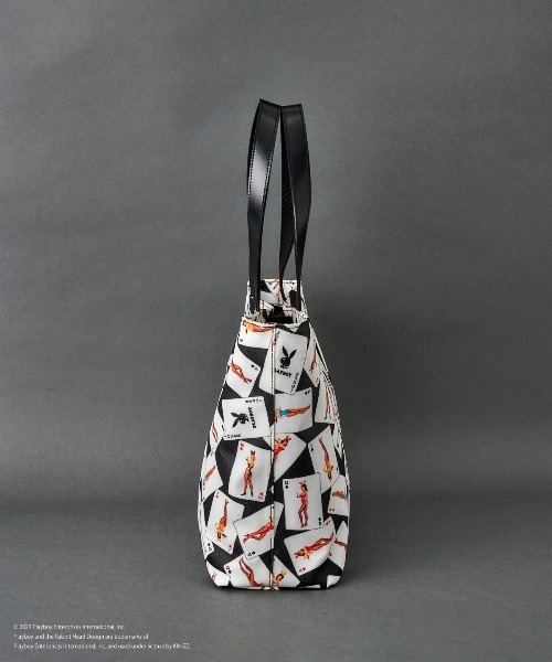 KINGZ（キングズ）の「「PLAYBOY x KINGZ」コラボレーション トートバッグ（トートバッグ・メンズ・ブラック・FREE）」の7枚目の写真