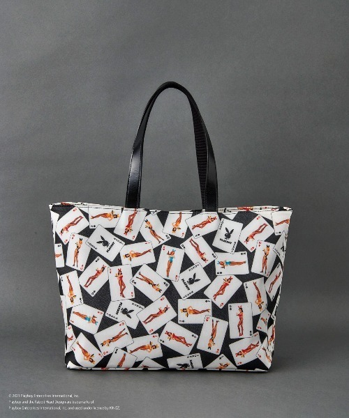 KINGZ（キングズ）の「「PLAYBOY x KINGZ」コラボレーション トートバッグ（トートバッグ・メンズ・ブラック・FREE）」の9枚目の写真