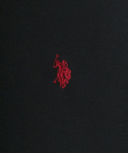 U.S. POLO ASSN.(ユーエスポロアッスン)の「U.S. POLO ASSN./ユーエスポロアッスン 別注 オーバーサイズ 裏毛 ロゴ ワンポイント刺繍 スウェット パーカー フーディー/長袖 トップス プルオーバー/レディース メンズ(パーカー・メンズ・ホワイト/ブラック/ダークグリーン/ベージュ/ネイビー/サックスブルー/グリーン/オートミール/グレー/チャコールグレー・LL/M/L)」の12枚目の写真