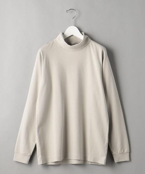 BEAUTY&YOUTH UNITED ARROWS（ビューティーアンドユースユナイテッドアローズ）の「BY スムース タートル カットソー（Tシャツ/カットソー・メンズ・ホワイト/ベージュ/ブラック・S/M/L/XL）」の13枚目の写真