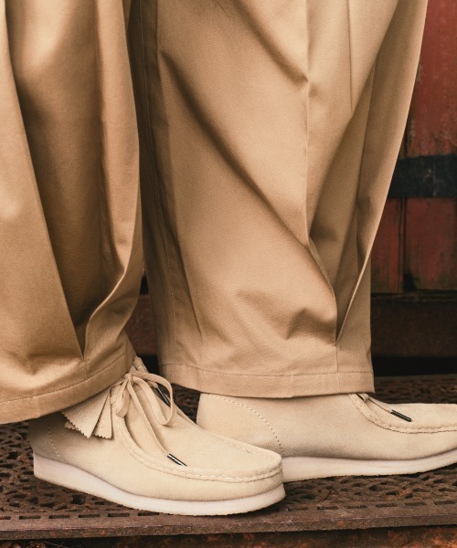 Clarks（クラークス）の「Wallabee Boot 26155516（モカシン/デッキ