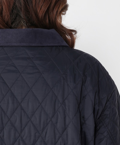 studio CLIP（スタディオクリップ）の「襟取り外しキルトコート（その他アウター・レディース・ネイビー/モカ/ベージュ・MEDIUM/LARGE）」の21枚目の写真
