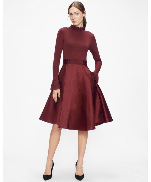 優れた品質 お値下げ❣️TED BAKER ドレス カシュクール ワンピース