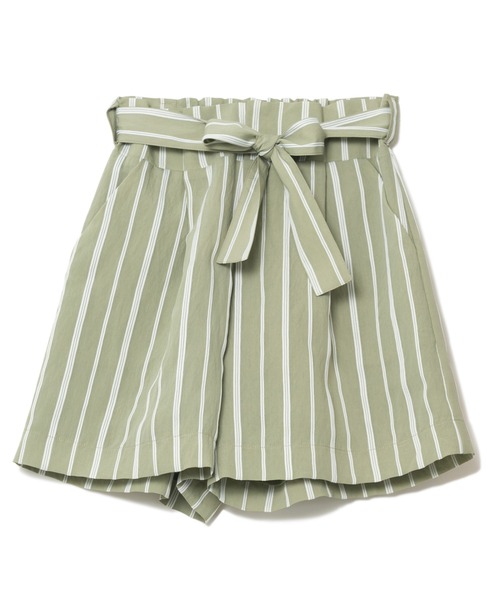 LAYMEE（レイミー）の「Wolf stripe shorts pants / ウォルフストライプショートパンツ（その他パンツ・レディース・ベージュ/グリーン系その他/キャメル/ネイビー・FREE）」の11枚目の写真