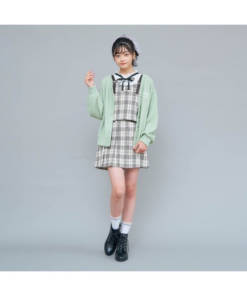 algy(アルジー)の「カーデ&りぼん付きロンTセット(その他トップス・キッズ・サックスブルー/ミント/ブラック・SMALL/XXX-SMALL/X-SMALL/XX-SMALL/MEDIUM)」の14枚目の写真