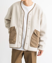 GRAMICCI グラミチ / BOA FLEECE CARDIGAN ボアフリース パイピングカーディガン（セットアップ） / GUJK-21F074