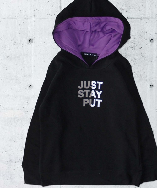 THE CASUAL(カジュアル)の「裏起毛プリントプルオーバーパーカー キッズ(パーカー・キッズ・ホワイト系/ベージュ/ブラック/ブラック系3/オフホワイト/ブラック系2/ブラック系1/ブラック系/杢グレー・120cm/160cm/130cm/110cm/140cm/150cm)」の7枚目の写真