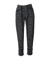 HYSTERIC GLAMOUR | SNAKE LOOP柄 スキニーデニムパンツ(デニムパンツ)