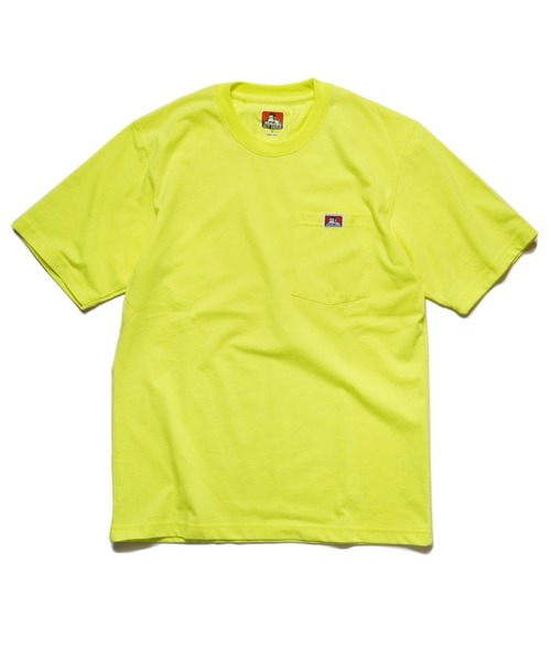 BEN DAVIS(ベンデイビス)の「《BEN DAVIS》HEAVY DUTY PK TEE/USA企画モデル(Tシャツ/カットソー・メンズ・ネイビー/グリーン系その他/ホワイト/オレンジ/ブラック/チャコールグレー/カーキ/ライトブラウン・SMALL/MEDIUM/LARGE)」の6枚目の写真