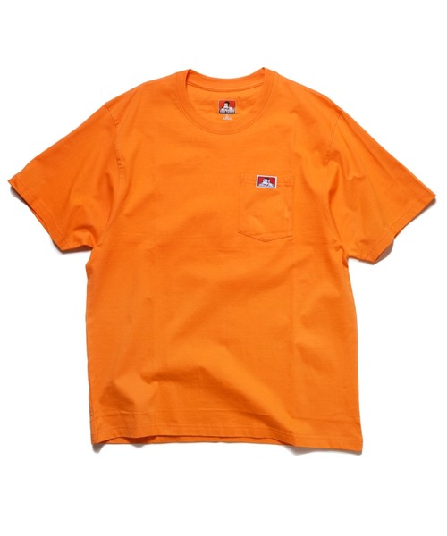 BEN DAVIS(ベンデイビス)の「《BEN DAVIS》HEAVY DUTY PK TEE/USA企画モデル(Tシャツ/カットソー・メンズ・ネイビー/グリーン系その他/ホワイト/オレンジ/ブラック/チャコールグレー/カーキ/ライトブラウン・SMALL/MEDIUM/LARGE)」の8枚目の写真