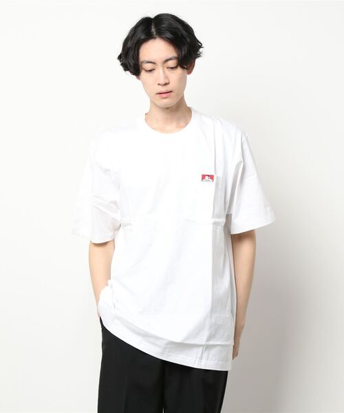 BEN DAVIS(ベンデイビス)の「《BEN DAVIS》HEAVY DUTY PK TEE/USA企画モデル(Tシャツ/カットソー・メンズ・ネイビー/グリーン系その他/ホワイト/オレンジ/ブラック/チャコールグレー/カーキ/ライトブラウン・SMALL/MEDIUM/LARGE)」の16枚目の写真