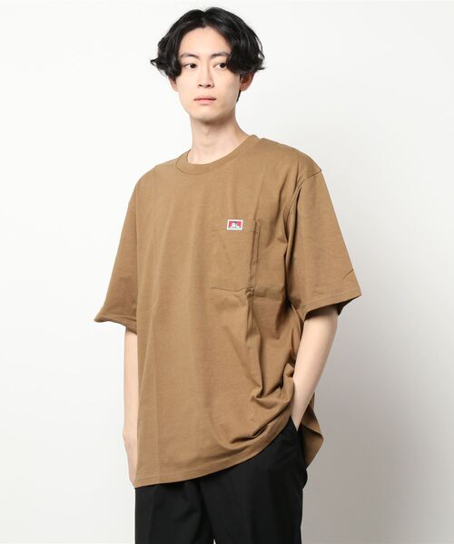 BEN DAVIS(ベンデイビス)の「《BEN DAVIS》HEAVY DUTY PK TEE/USA企画モデル(Tシャツ/カットソー・メンズ・ネイビー/グリーン系その他/ホワイト/オレンジ/ブラック/チャコールグレー/カーキ/ライトブラウン・SMALL/MEDIUM/LARGE)」の14枚目の写真